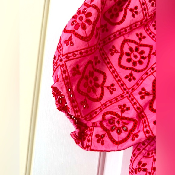 🍁2/$40 LOFT Eyelet Crochet Dress - Picture 3 of 10